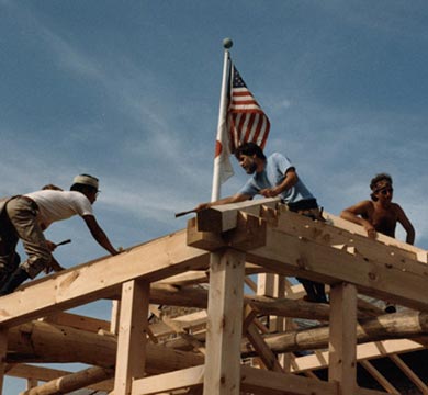 Japanese House Raising Day, August 8, 1987